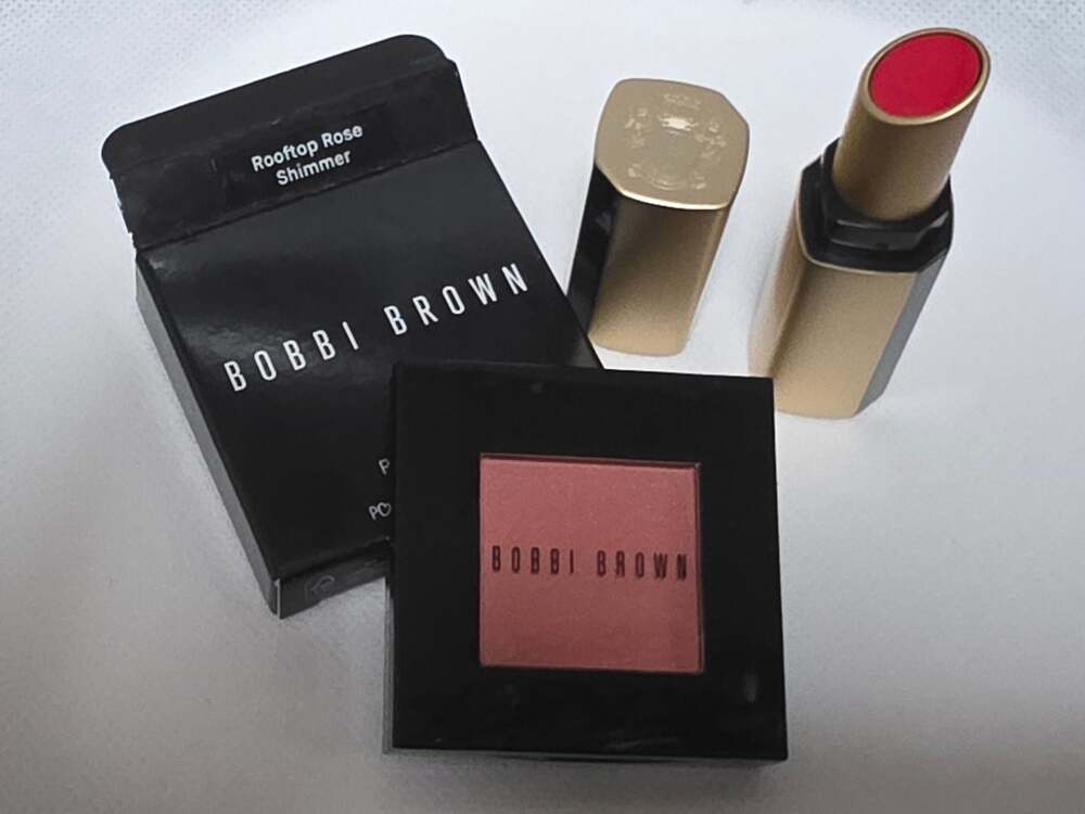 Bobbi Brown Powder Blush and Luxe Matte Lipstick Set